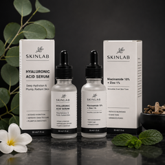 SKINLAB Ultimate Glow Bundle | Hyaluronic Acid + Niacinamide Serum