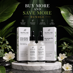 SKINLAB Ultimate Glow Bundle | Hyaluronic Acid + Niacinamide Serum